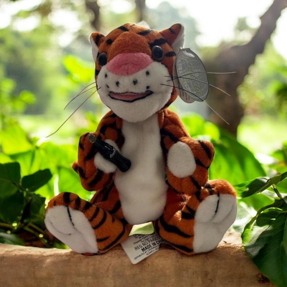Coca-Cola International India Tiger‎ Bean Bag  Animal #0216